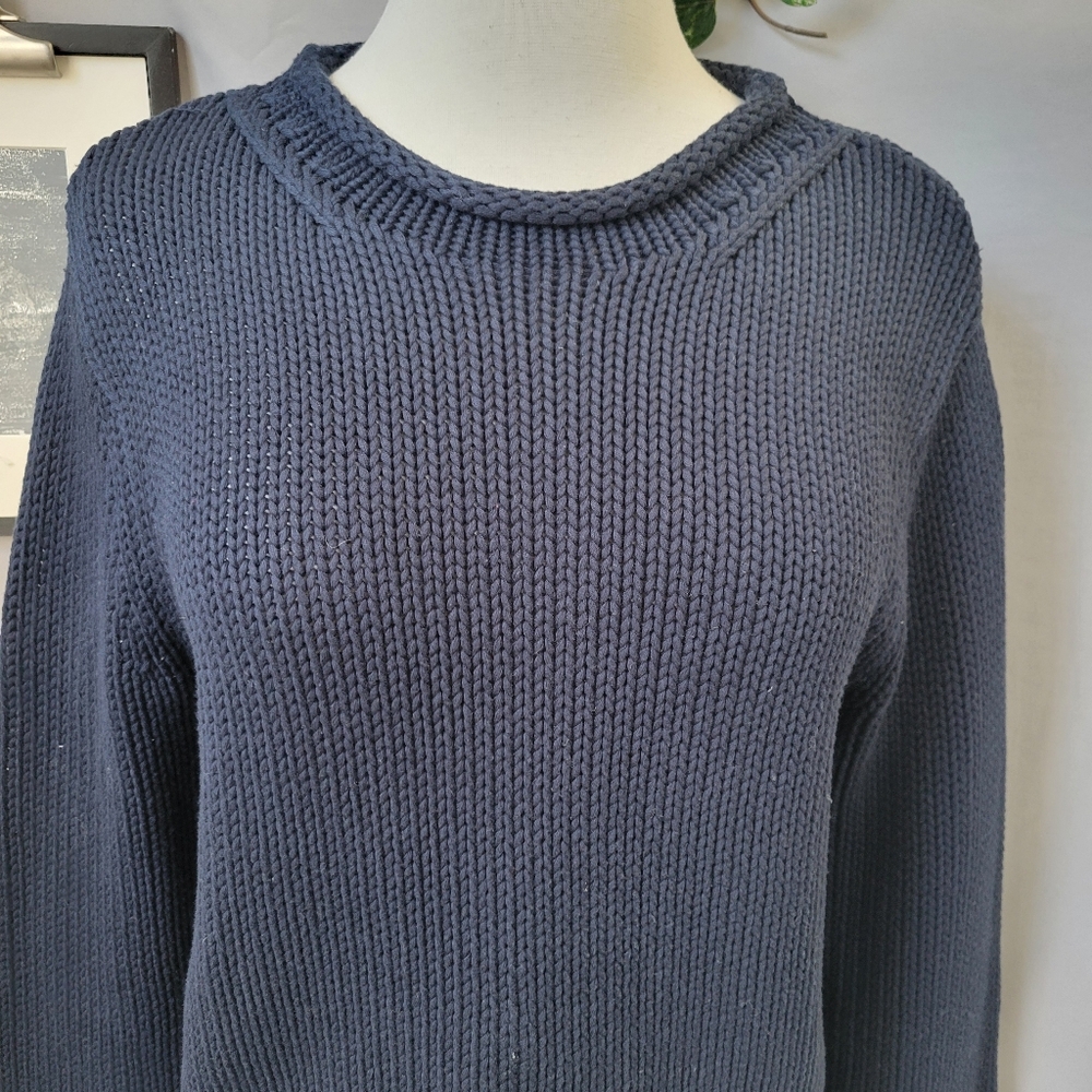 Women's Navy Sweater - Picture 4 of 16
